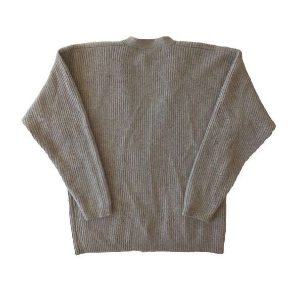 Valerie Stevens Sweater Womens Petite Medium Cardigan Lambswool Angora Vintage - Picture 2 of 8